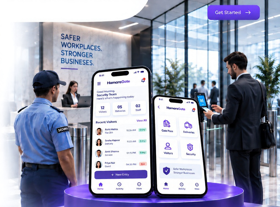 Corporate security team using Hamara Gate